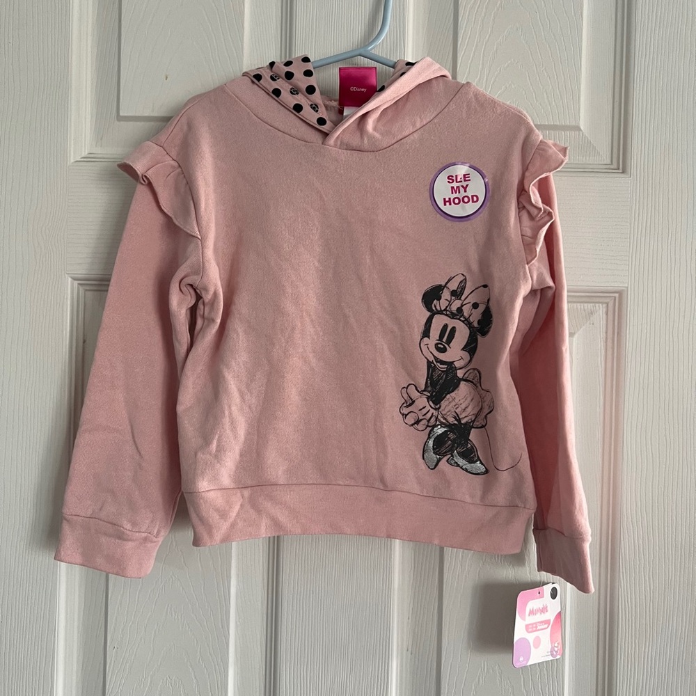 Disney Minnie Mouse Pink Hoodie for Kids